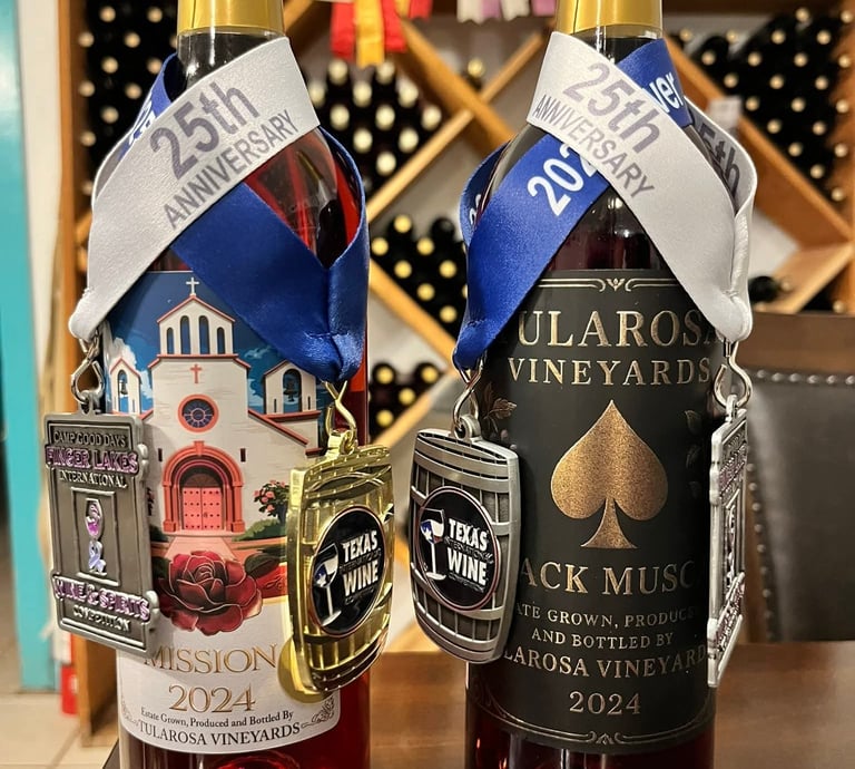 Tularosa Vineyards — vineyard rows